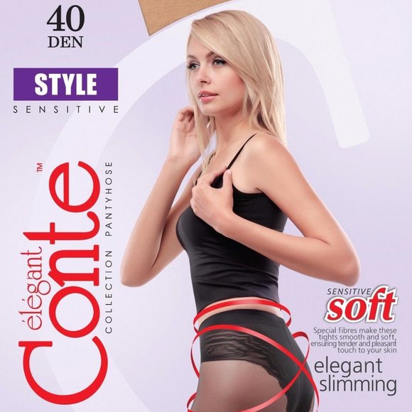 Conte | Accessories | Style Soft 4 Den Conte Modelling Womens Tights ...
